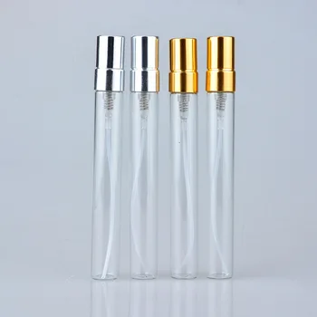 

100Pieces/Lot 10ml Perfume Bottle With aluminum spray & Empty Spray Atomizer Bottles Cosmetic Packaging Container