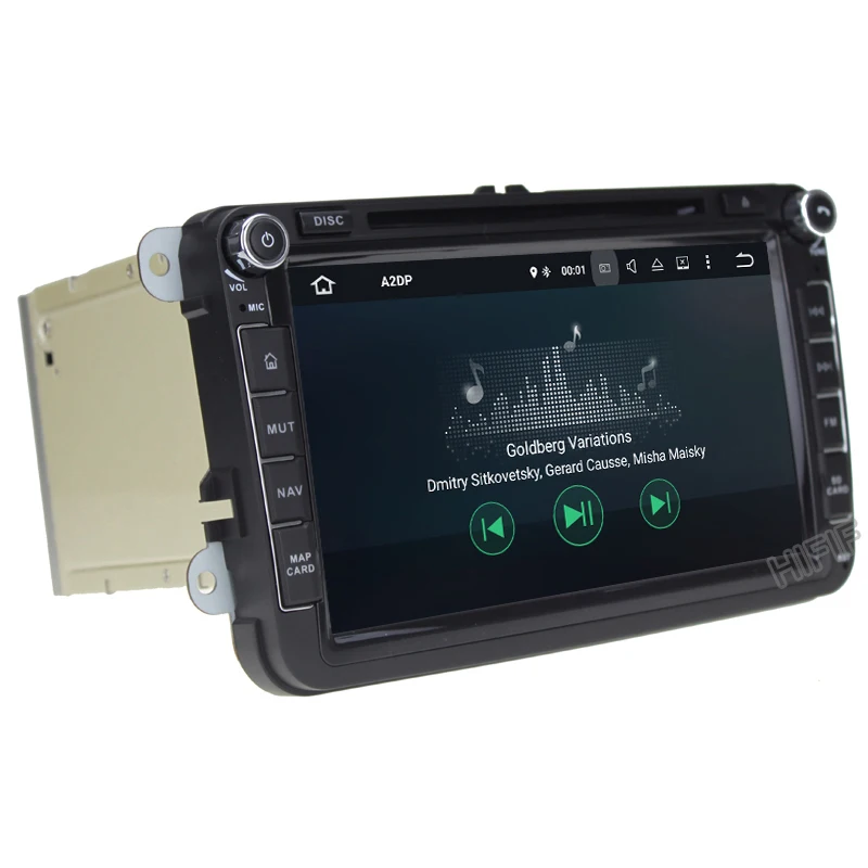 Excellent IPS 2 Din Auto Radio Android 9 For VW/Golf/Tiguan/Skoda/Fabia/Rapid/Seat/Leon Car Multimedia Video Player GPS Navigation DVR 5