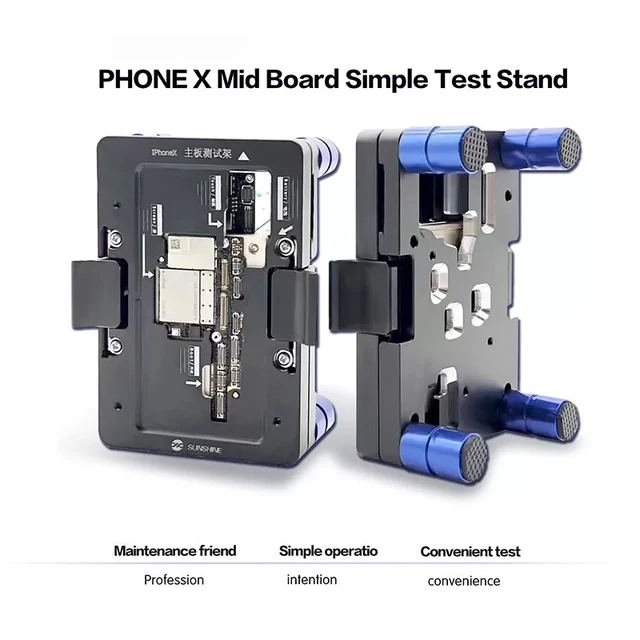 Mobile Phone Motherboard Repair Fixture for iPhone X Motherboard Test