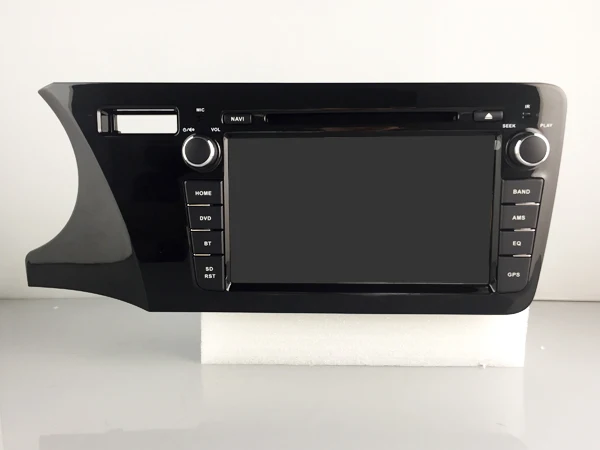 Cheap Fit for HONDA  CITY 2014 LHD OTOJETA android 9.1 Wifi car dvd player tape recorder GPS BLUETOOTH headunits with white light 1