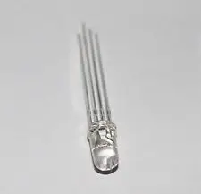 

50pcs 5mm RGB LED Common Cathode Tri-Color Emitting Diodes f5 RGB Diffused