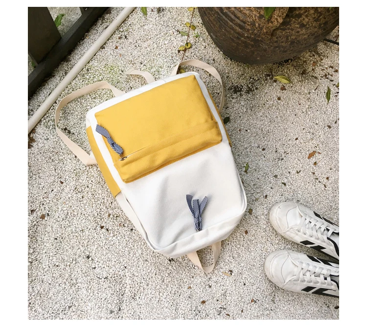 Menghuo New Women Canvas Backpacks Preppy Style Patchwork School Bags for Teenagers Girls Laptop Backpack Travel Bag Mochilas_33-2_09