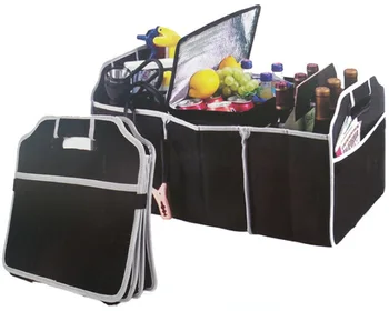 

Useful Car Organizer Boot Stuff Food Storage Bags Tools Automobile Stowing Tidying Interior Accessories, Folding Collapsible