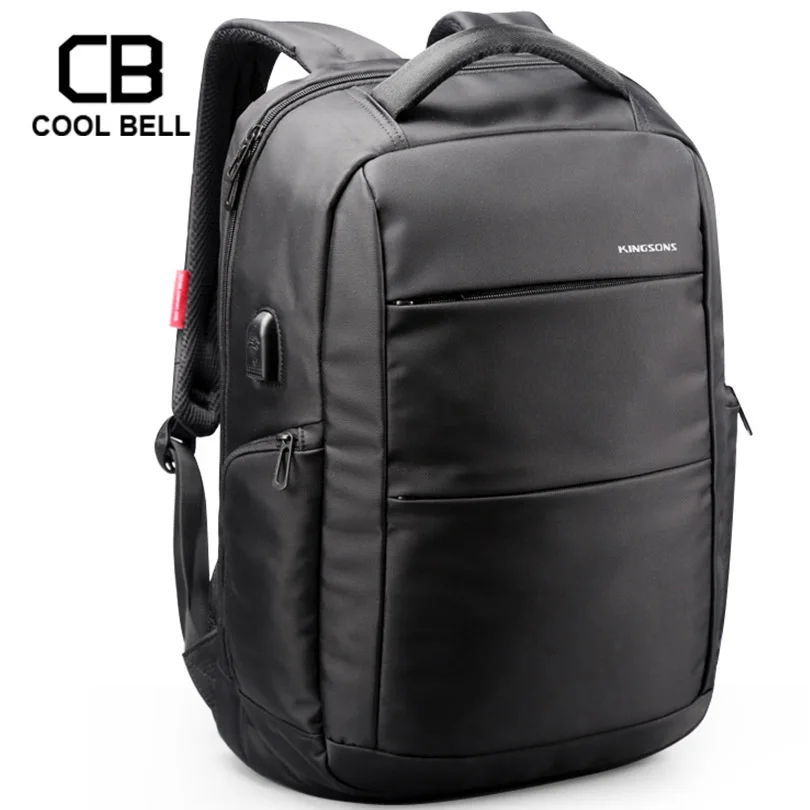 

Nylon Waterproof Men and Women Office Backpack Men Sports Travel USB Charging Backpacks 15.6 Inch Laptop Backpack School Bags