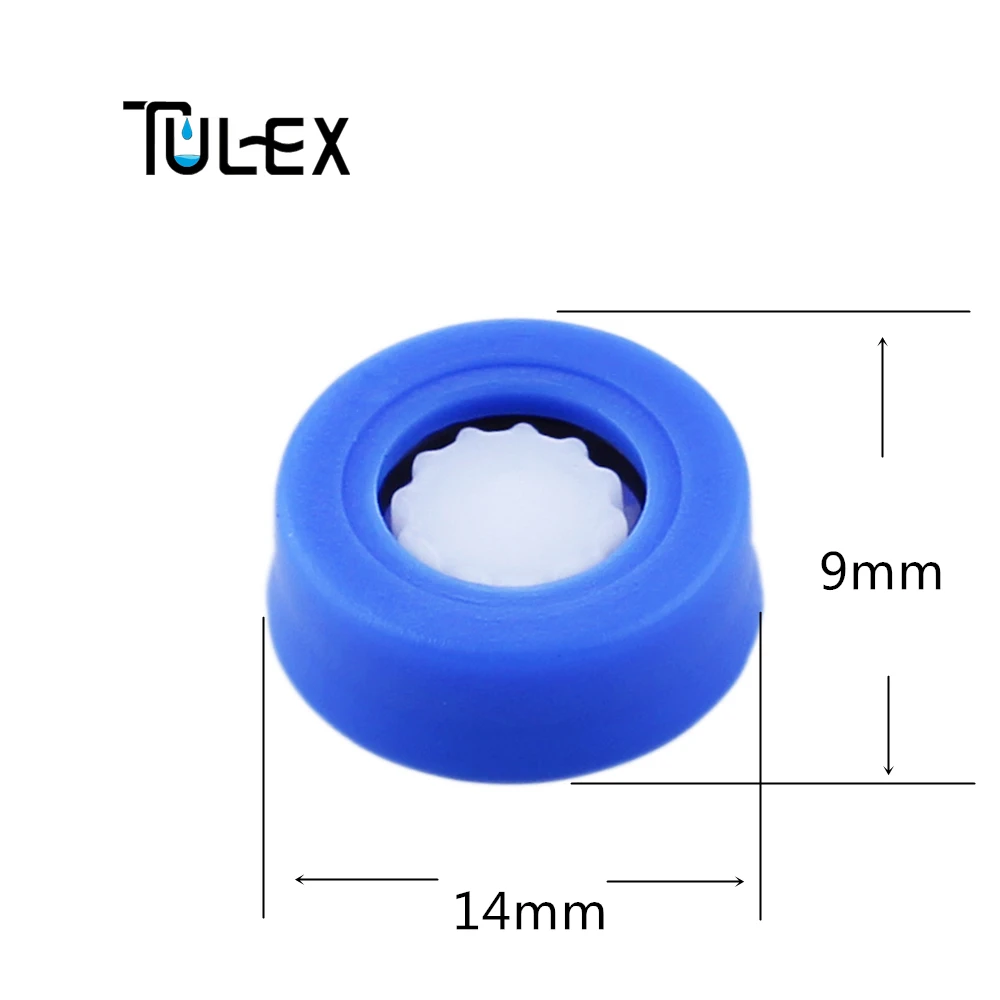 TULEX 14 мм водосберегающая насадка для душа регулятор 8л/мин 5л/мин ограничитель потока воды экономия воды смеситель для душа набор для ванной комнаты