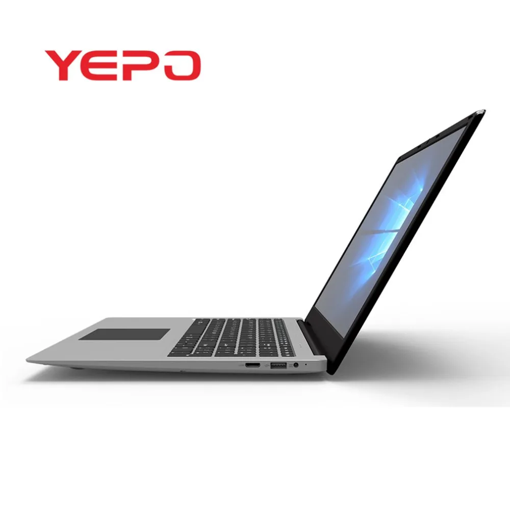 YEPO 737A6 15 6 дюймов 1080 P HD ноутбук + 64G игровой рабочий для Windows10 0.3MP камера