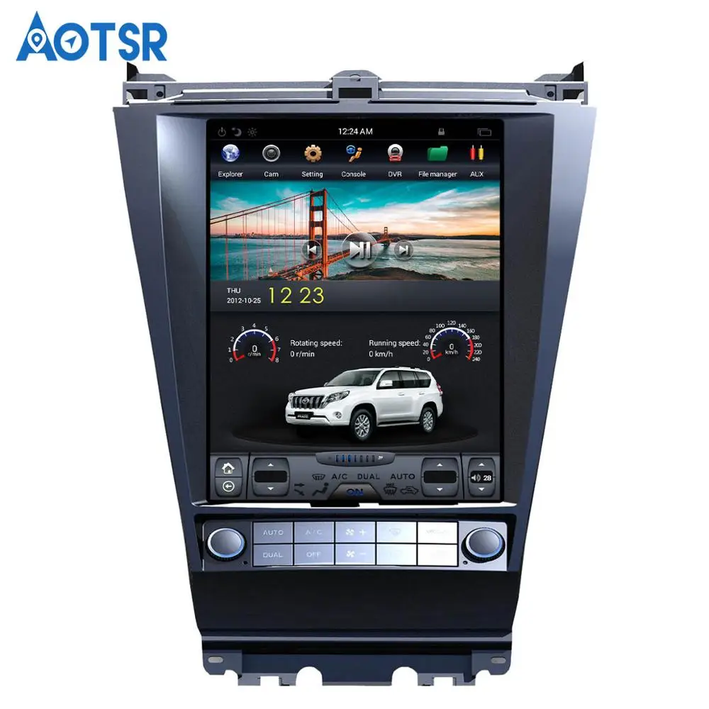 Clearance Android car video recorder 8.1 Tesla style car multimedia system gps tracker For HONDA ACCORD 7 seven 2003-2007 car head unit 2 Clearance Android car video recorder 8.1 Tesla style car multimedia system gps tracker For HONDA ACCORD 7 seven 2003-2007 car head unit 2