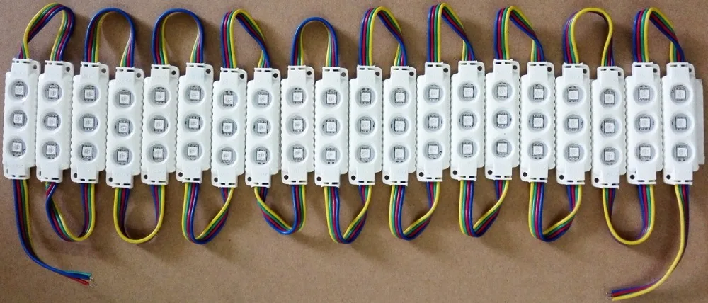 5050 RGB LED модуль 12 В, заднее освещение для объемных букв/знаки/светло Коробки, 200 шт./лот, IP65 Водонепроницаемый, оптовая продажа с фабрики