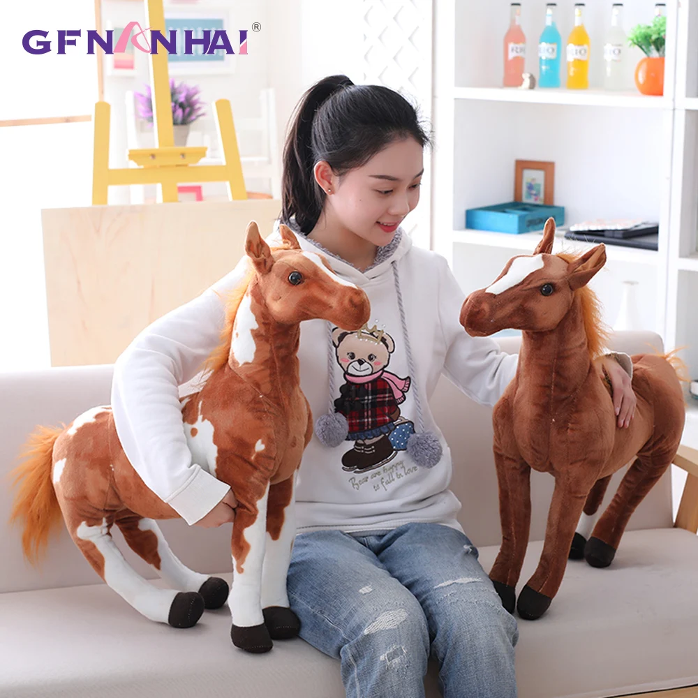 huge stuffed horse