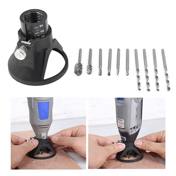 

11pcs/set 68x60mm Located Horn Dremel Drill Dedicated Locator Rotary Accessories DIY Metalworking Tools Dremel Accessories