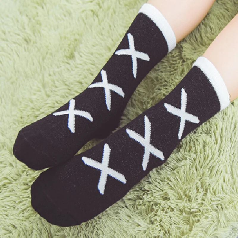 Новые высококачественные хлопковые детские носки в Корейском стиле на весну-осень, 5 пар/лот носки для мальчиков и девочек 1-9 лет детские носки