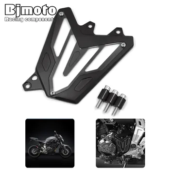 

Bjmoto Motorcycle Scooter Front Sprocket Cover Panel Left Engine Guard Chain Cover for Yamaha MT-07 2013-2018 FZ-07 2015-2018