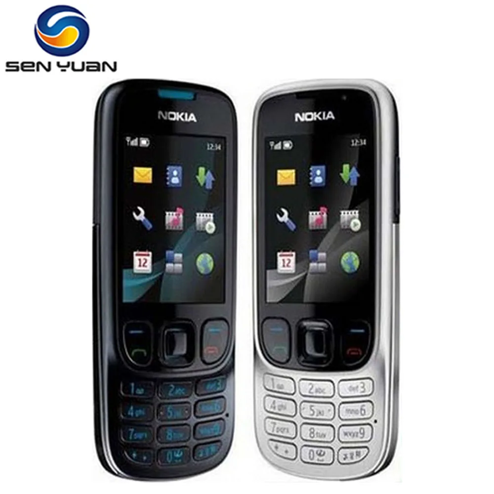 6303 разблокированный Nokia 6303 Классический FM GSM 3MP камера мобильный телефон русская клавиатура Поддержка