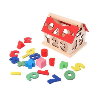 

Blocks House Kids Child Intellectual Developmental Building Educational Toy Gift