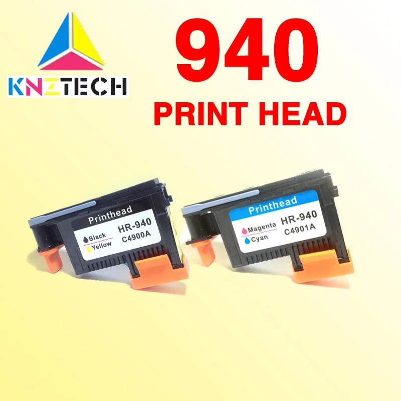 Печатающая головка KNZTECH печатающая C4900A C4901A для 940 печатающей головки Pro 8000 A809a A809n