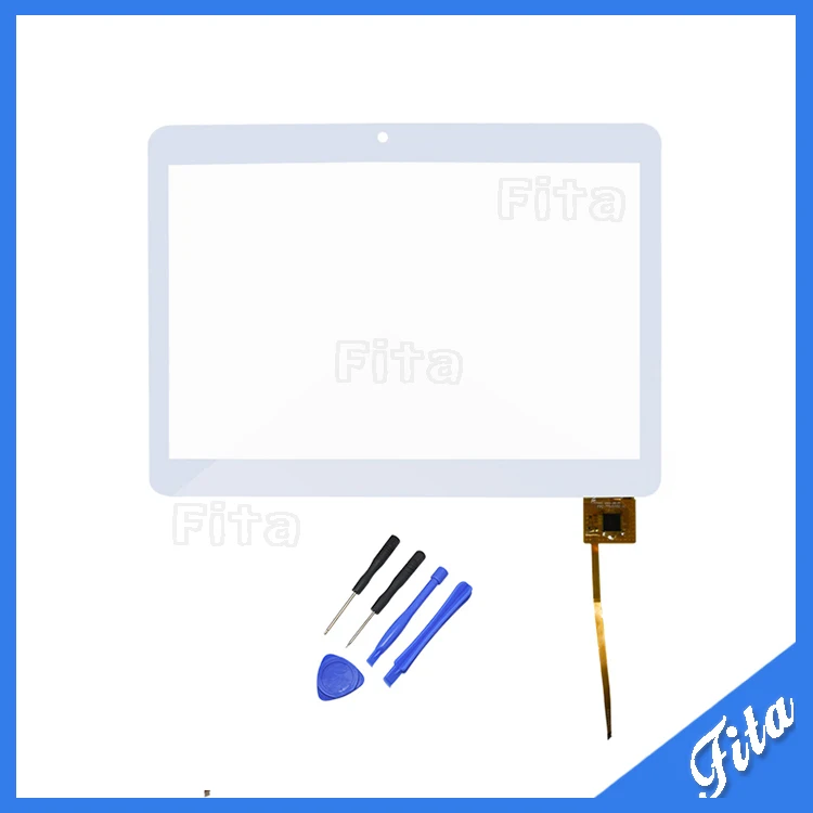 

New 10.1" Replacement Touch Screen Digitizer for FPC-TP101030-01 Touch Panel With Tools