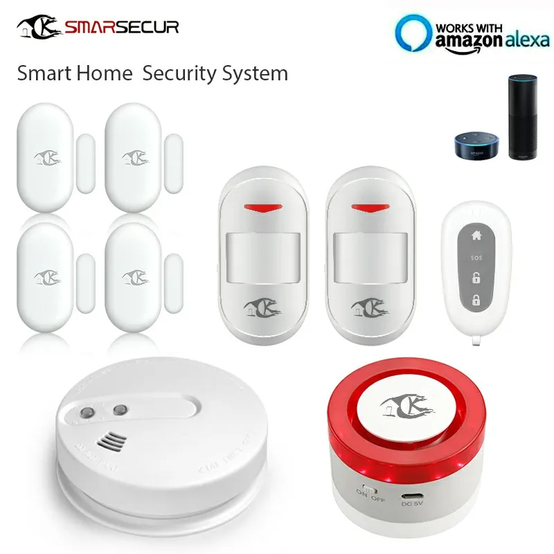 Wireless WIFI Smart Home Security Alarm Kit Wireless WIFI Smart Home Security Alarm Kit
