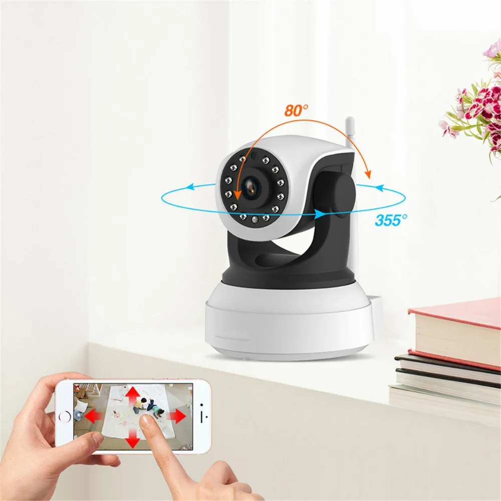 

1080P HD IP Camera Wi-Fi Wireless Mini Network Camera Home Security Surveillance CCTV Camera Onvif IR Night Vision Baby Monitor