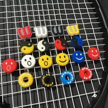 100 pièces assorties divers amortisseurs de vibrations de raquette de tennis, amortisseur d'amortisseur de raquette de tennis(China)