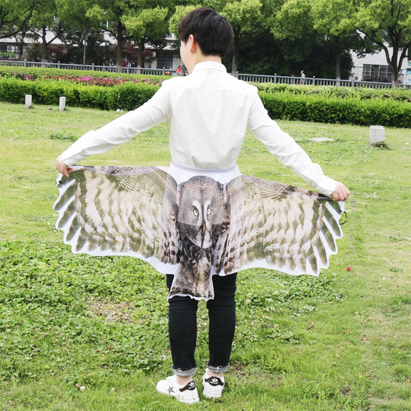 

SPECIAL 120*70 cm Owl Costume Wings Summer Sunscreen Travel Gifts Thanksgiving Christmas Carnival Party Costumes Cosplay