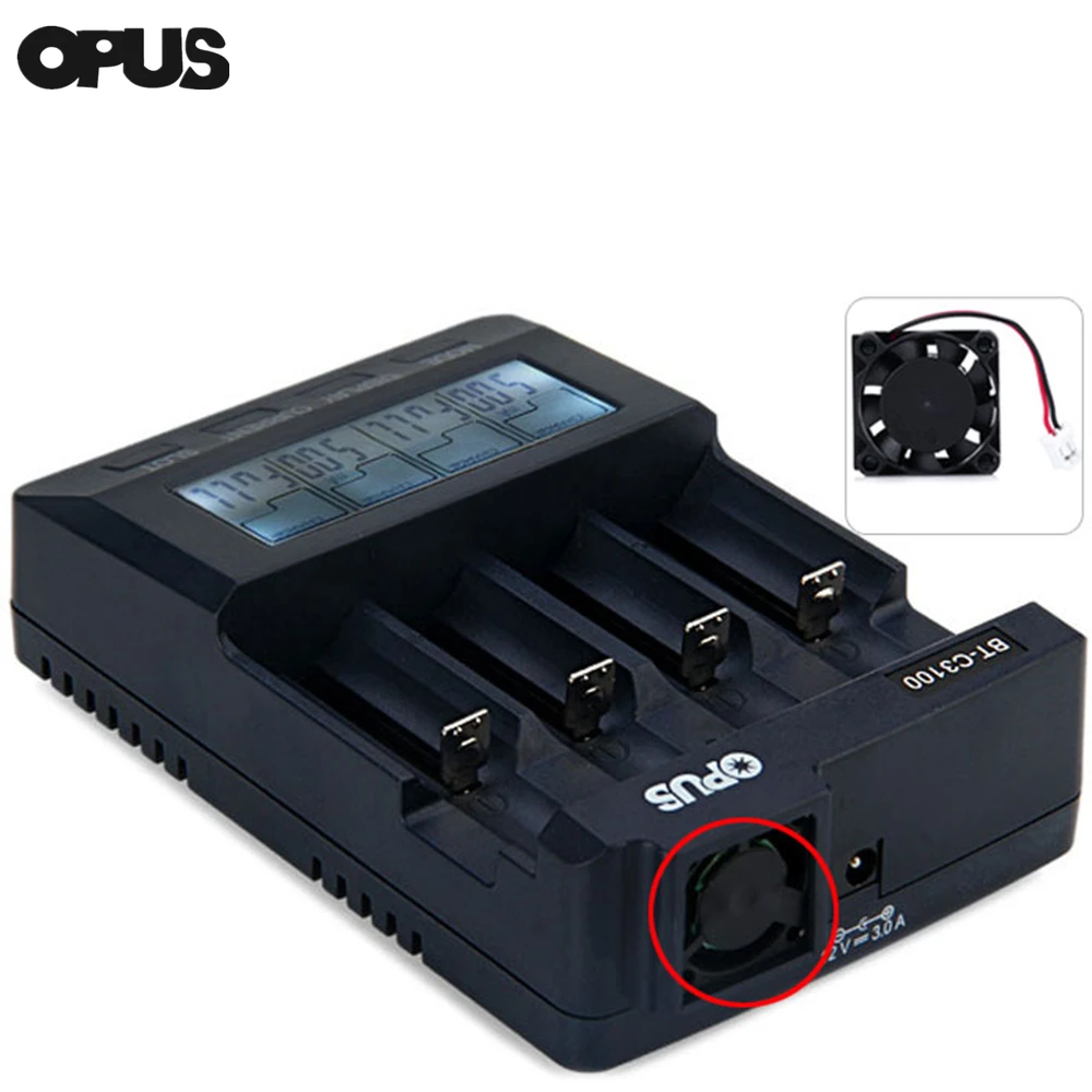Опус Батарея турбонаддув Замена для OPUS BT C3100 V2.1/V2.2 Зарядное устройство|battery charger