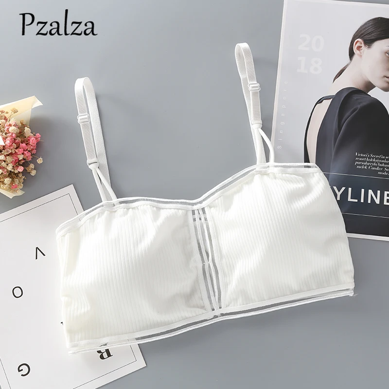 

Wireless Cropped Bra Top Soft Cotton Bras For Women Bralette Small Chest Ladies and Girls 32/70ABC