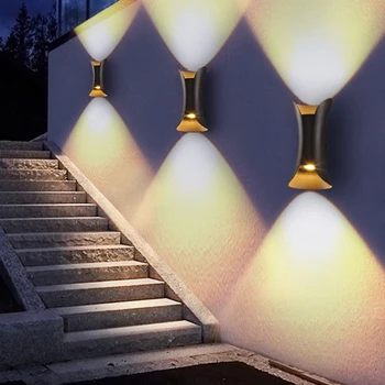 

lampada led waterproof indoor outdoor Led Wall Lamp Aluminum Adjustable Surface Mounted Cube Garden Porch Light with led driver