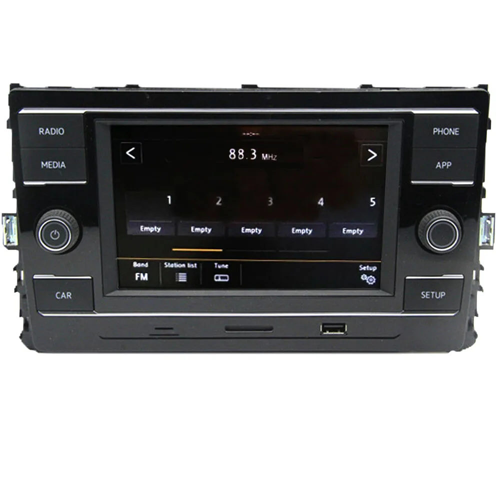 6," автомобиль MIB Радио Стерео 19D 035 280 Carplay Mirrorlink BT USB AUX для Volkswagen Bora T-ROC Sportsvan Touran L