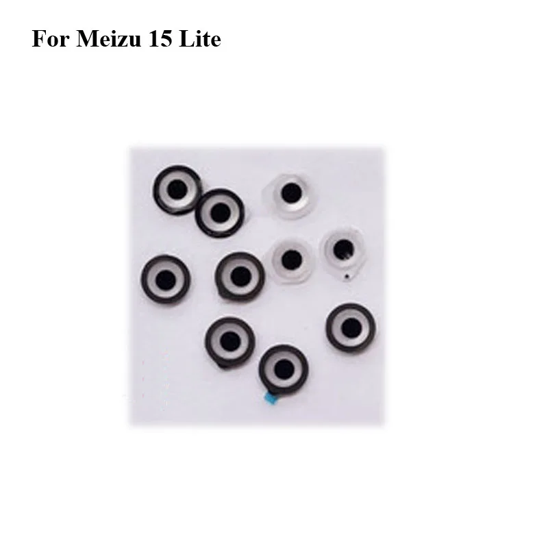 

2PCS For Mei zu 15 Lite Replacement Back Flash light Flashlight lamp glass lens cover Spare Parts For Mei zu 15Lite 15 Lite