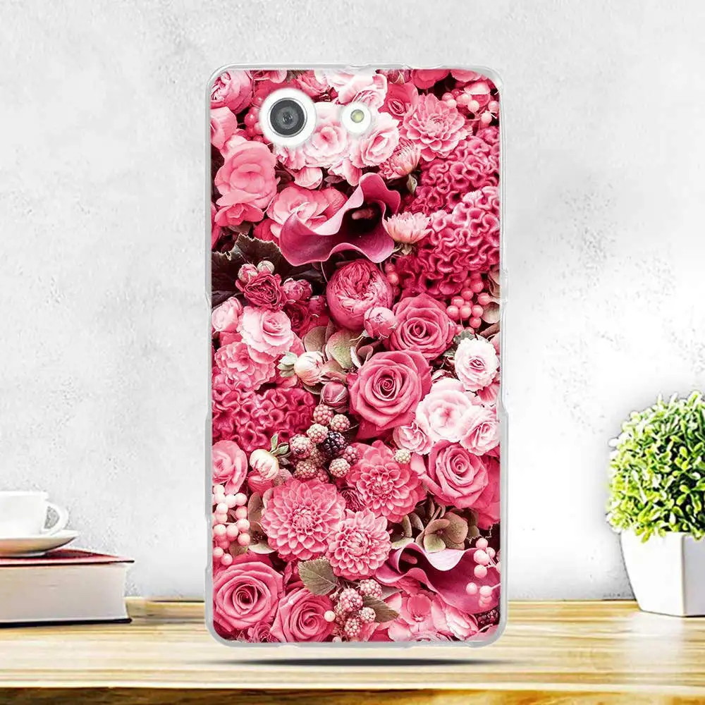 Мягкий чехол из ТПУ для Sony Xperia Z3 Compact Mini D5803 D5833 E5 F331 C3 D2533 XA F3111 M5 Dual E5603 M4 Aqua E2303|m4