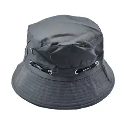 4522 Для мужчин Для женщин унисекс хлопок ведро шляпа Двусторонняя Панама Буш Кепки козырек Защита от солнца