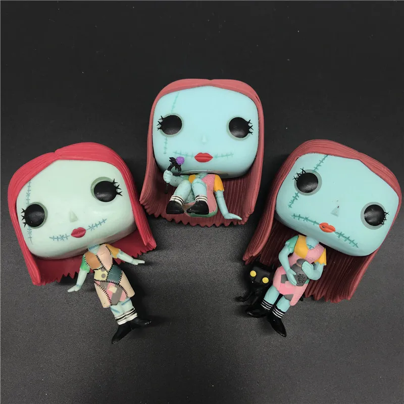 

AOSST Funkos pop Sally Seated Near Mint/Nightmare Before Christmas Protector Collection doll children adult toy Christmas gift