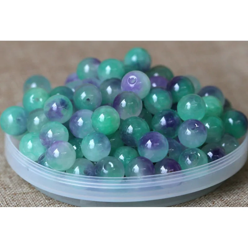 purple green