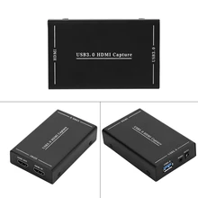HDMI к USB 3,0 карта видеозахвата ключ для King Glory игра рекордер коробка видеокамера телефон к ПК OBS VLC прямая потоковая передача