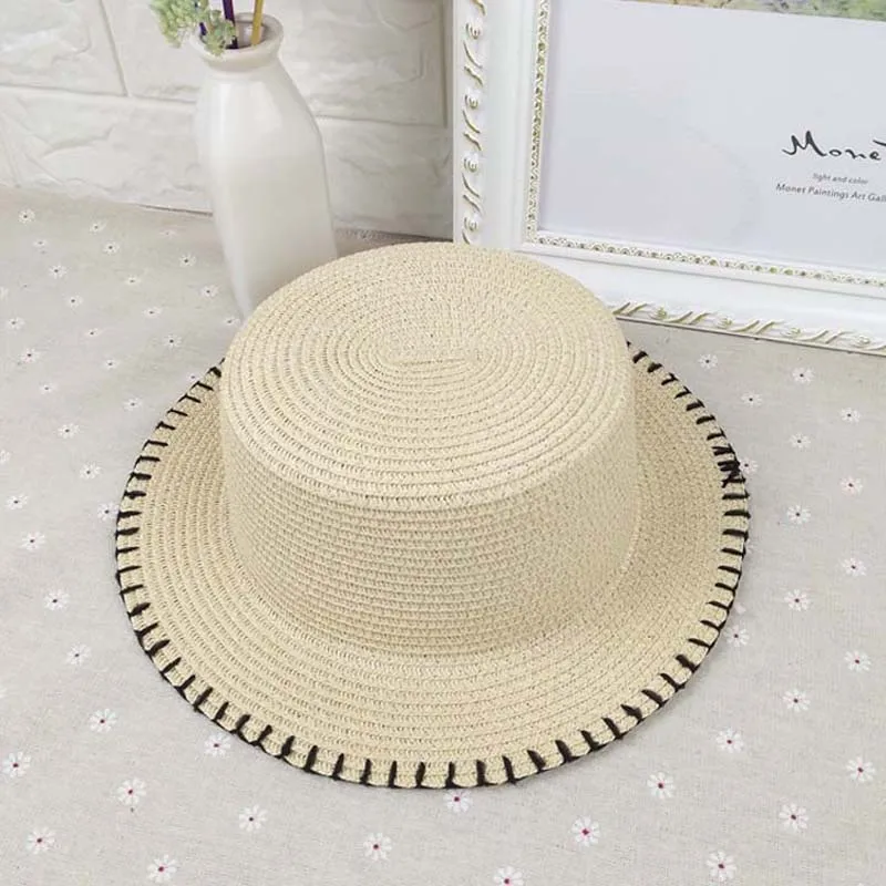 الأزياء الفن الإناث قبعات للحماية من الشمس الأزياء الشمس شاطئ قبعات في الهواء الطلق السفر سيدة فتاة قبعة الشمس شحن مجاني بيع