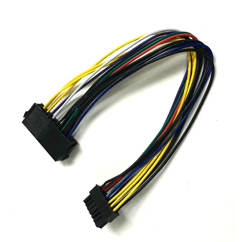 30CM ATX power Cable 24pin to 14Pin for dell H81 B75 A75 motherboard