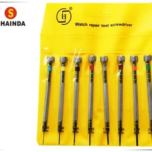 Часовщиков из нержавеющей стали плоская отвертка набор из 8 для ремонта часов