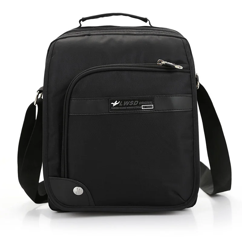 

New Arrival Men's Shoulder Bag Waterproof Nylon Crossbody Bag For Men bolsa masculina Black Small Travel Bag Men bolso hombre