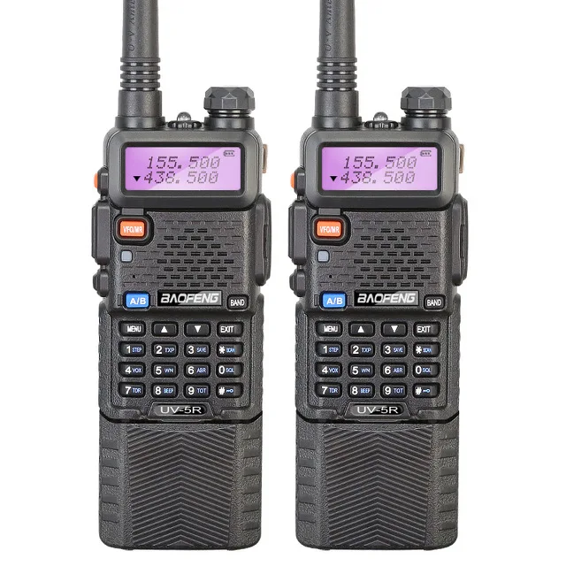 2pk 5R Baofeng UV-5R 3800 Двухканальные рации 5 Вт Dual Band Радио трансивер CB Радио Communicator портативный Радио Двухканальные рации UV-5R