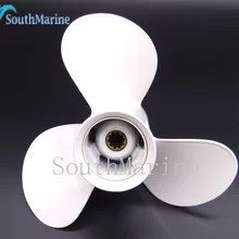 Лодочный двигатель Алюминиевый Пропеллер 9 7/8x10 1/2-F для Yamaha 20HP 25HP 30HP подвесные двигатели 664-45945-00-EL 9 7/8x10 1/2 F