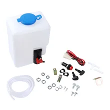 Франшиза Профессиональный водяной насос Омыватель лобового стекла автомобилей резервуар насос Комплект бутылок 12 в 100 Вт высокого давления электрический мембранный насос