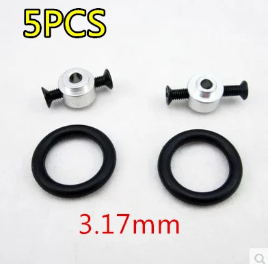 

5pcs/Lot 3.17mm RC Prop Propeller Protector Saver 3 MM 3.17 MM 4 MM include Rubber band O-Ring O ring Free Shipping