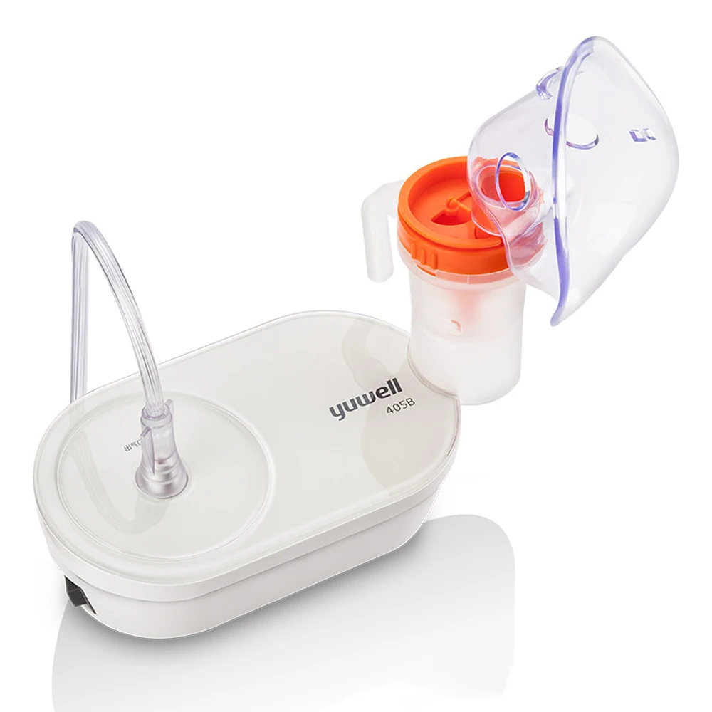 

Yuwell Medical Adult Children Asthma 405B Air-compressing Nebulizer Drug Inhalation Atomizer Respirator Steaming Devices CE FDA