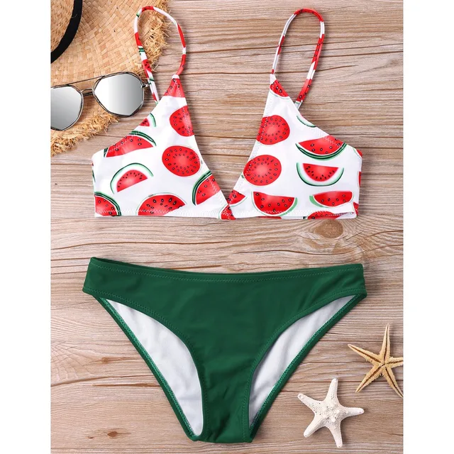 Best Price Sexy Bikini 2019 Watermelon Print Bikini Set Tankini Two-Piece Swimming Suit Bikini Bathing Suits Swimsuit Women Beachwear Best Price Sexy Bikini 2019 Watermelon Print Bikini Set Tankini Two-Piece Swimming Suit Bikini Bathing Suits Swimsuit Women Beachwear