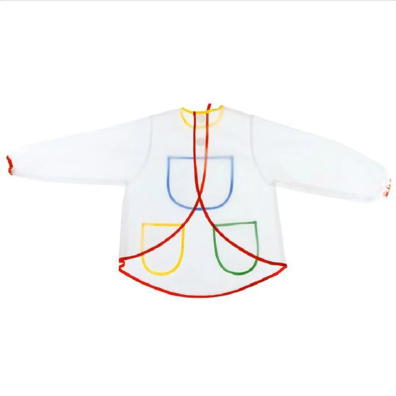 

The children's painting graffiti art painting clothing kindergarten antifouling apron reverse waterproof overalls dinner apron