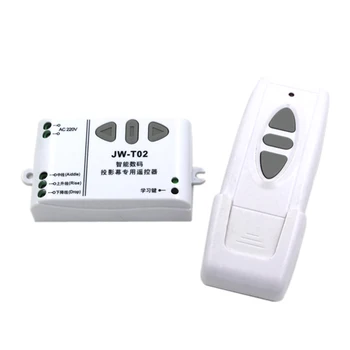 

AC 220V Motor Wireless Remote Control Switch UP Down Stop Tubular Motor Controller Motor Forward Reverse TX RX Latched