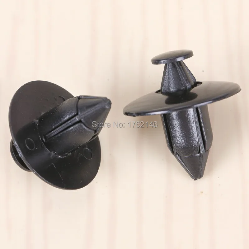 500 Black Nylon Fender Liner Splash Shield Retainer 63848 01G00 91545SE00030 For Nissan Altima