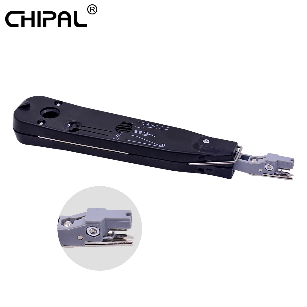 CHIPAL Профессиональный телекоммуникационный инструмент LSA Plus с датчиком Ethernet