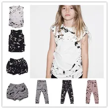 2017 SUMMER KIKIKIDS NUNUNU SPLASH KIDS T SHIRTS BOY CLOTHES GIRLS LEGGING GIRLS CLOTHING VESTIDOS BARCELONA