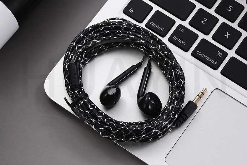 

3 meters long line wired Jack 3.5mm earphones computer headset headphones earplugs TV headset for xiaomi Huawei Samsung earphone